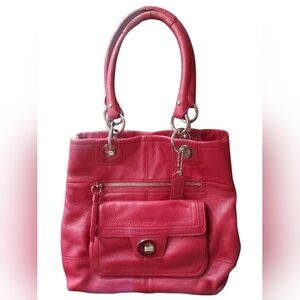Coach Penelope F19264 Red Leather